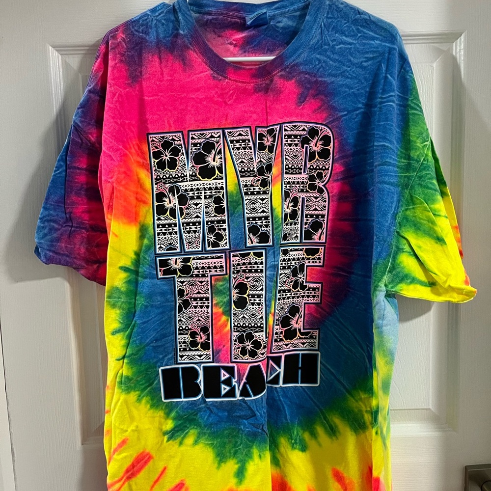 Gildan Multicolor Tie-Dye Heavy Cotton T-Shirt